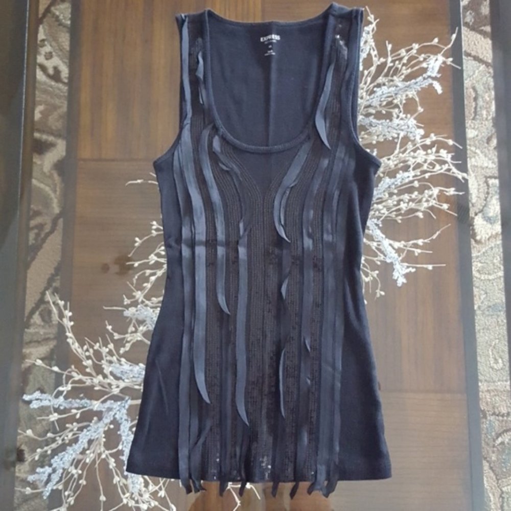 Express Black Tank Top - Picture 2 of 4